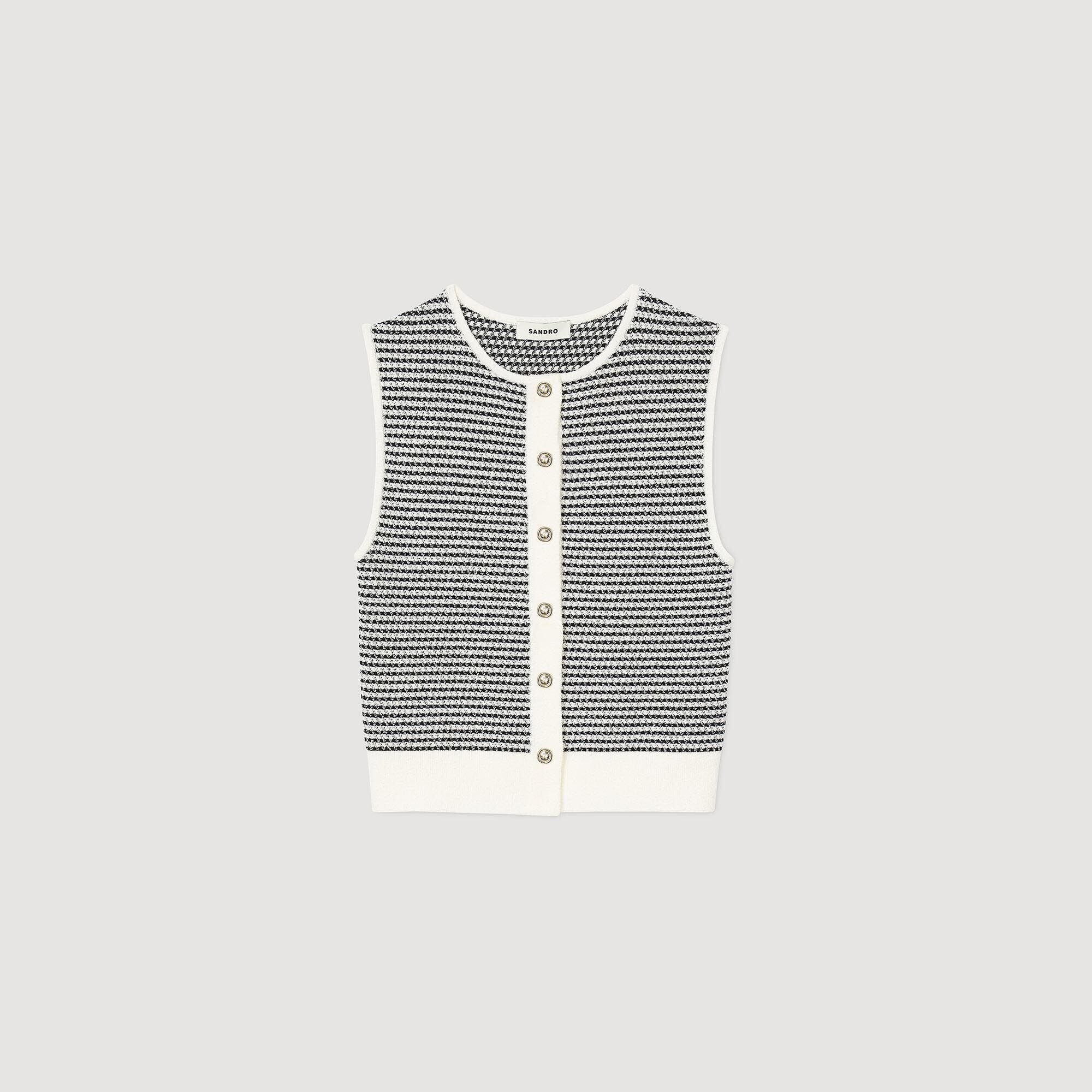 Striped cardigan