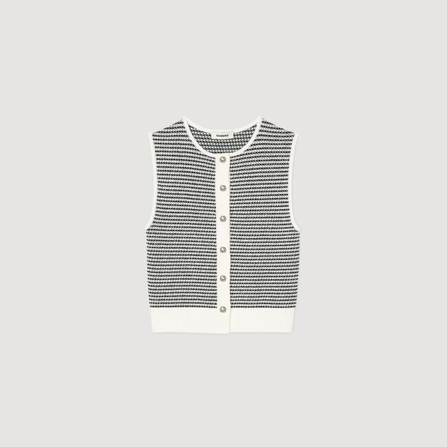 Striped cardigan