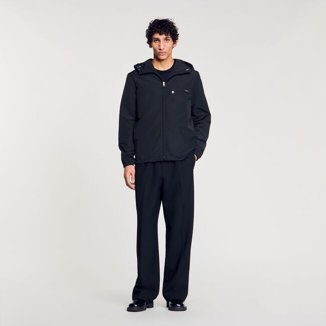 Nylon windbreaker