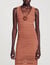 Knit maxi dress