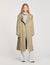 Belted trench coat