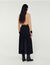 Pleated long skirt