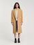 Long wool-blend coat