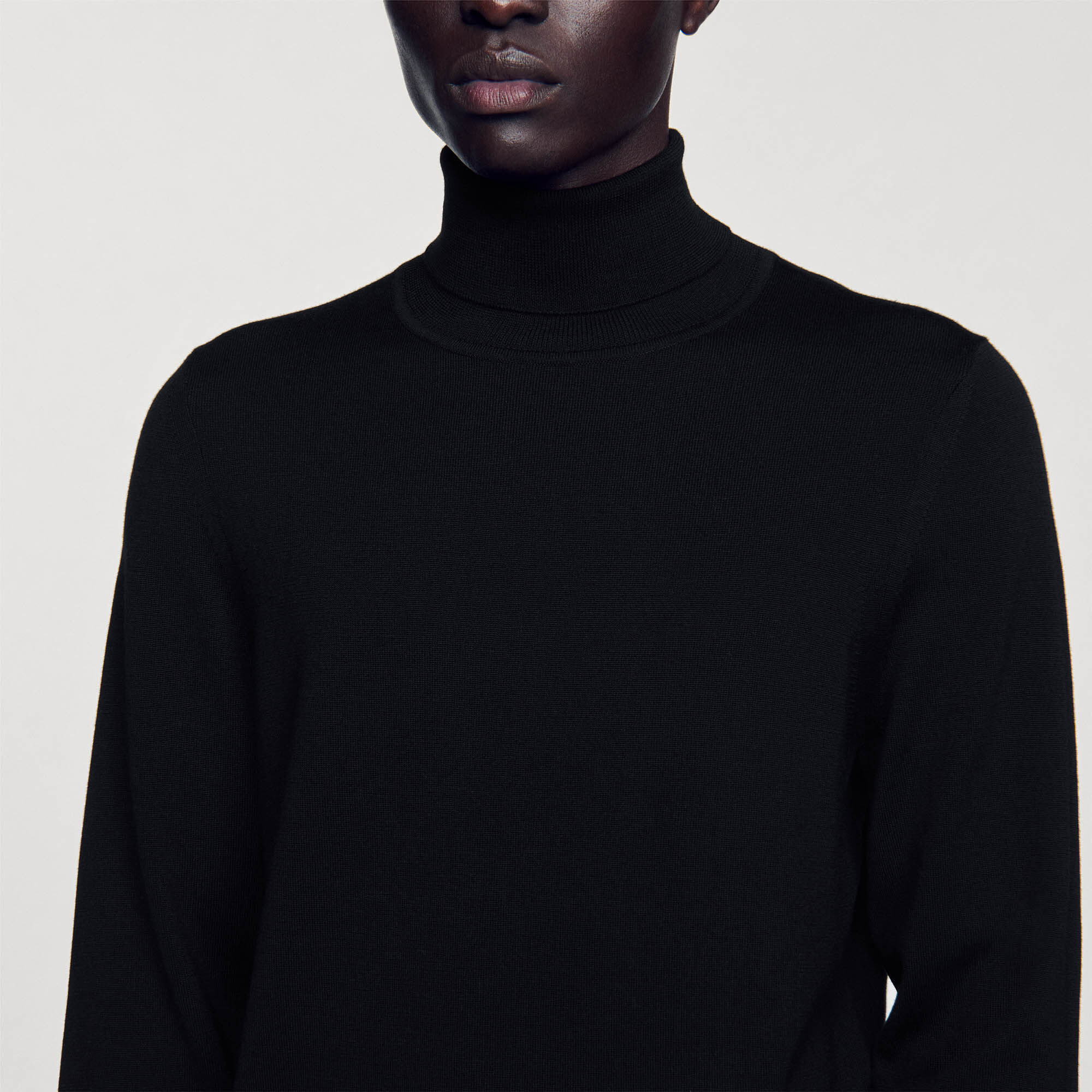 Turtleneck wool sweater