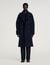 Manteau croisé laine col tailleur
