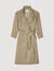 Belted trench coat