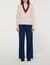 Cable knit sweater