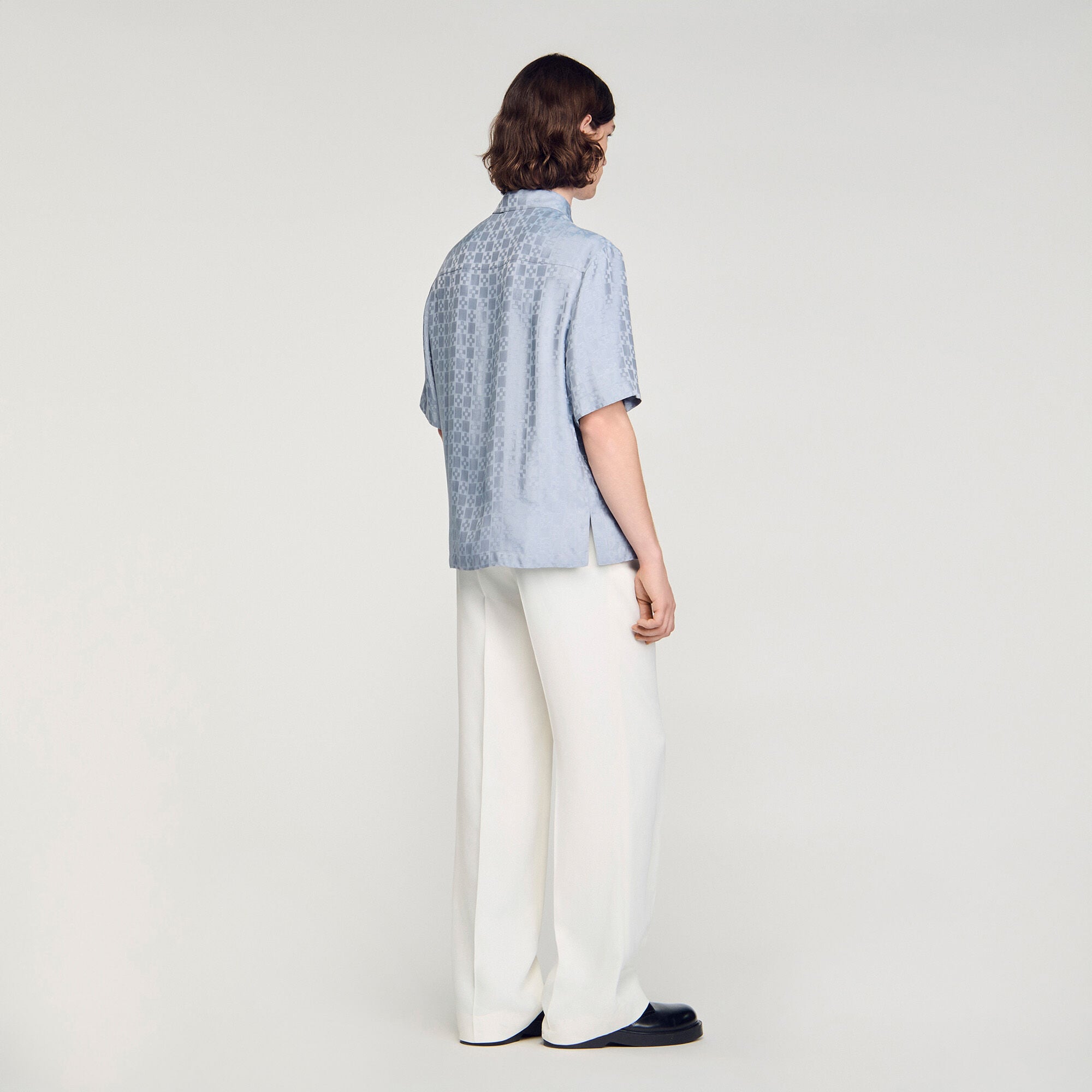 Square Cross loose-fit shirt
