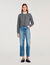 Cardigan with ruffle collar