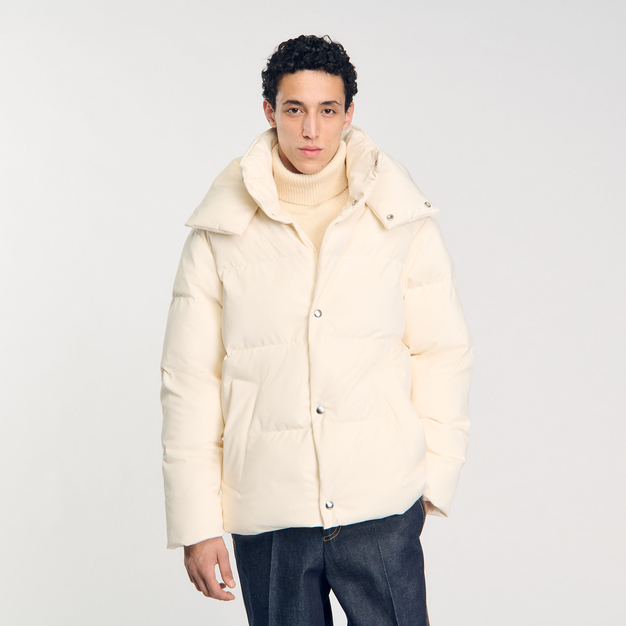 Quilted puffer jacket