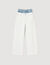 Two-Tone Double Waistband Jeans