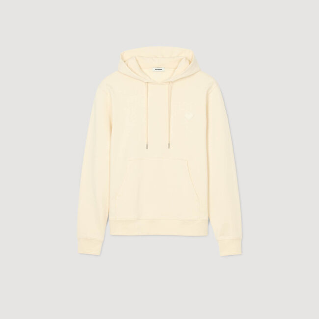 Heart patch sweatshirt