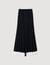 Maxi two-tone knit skirt