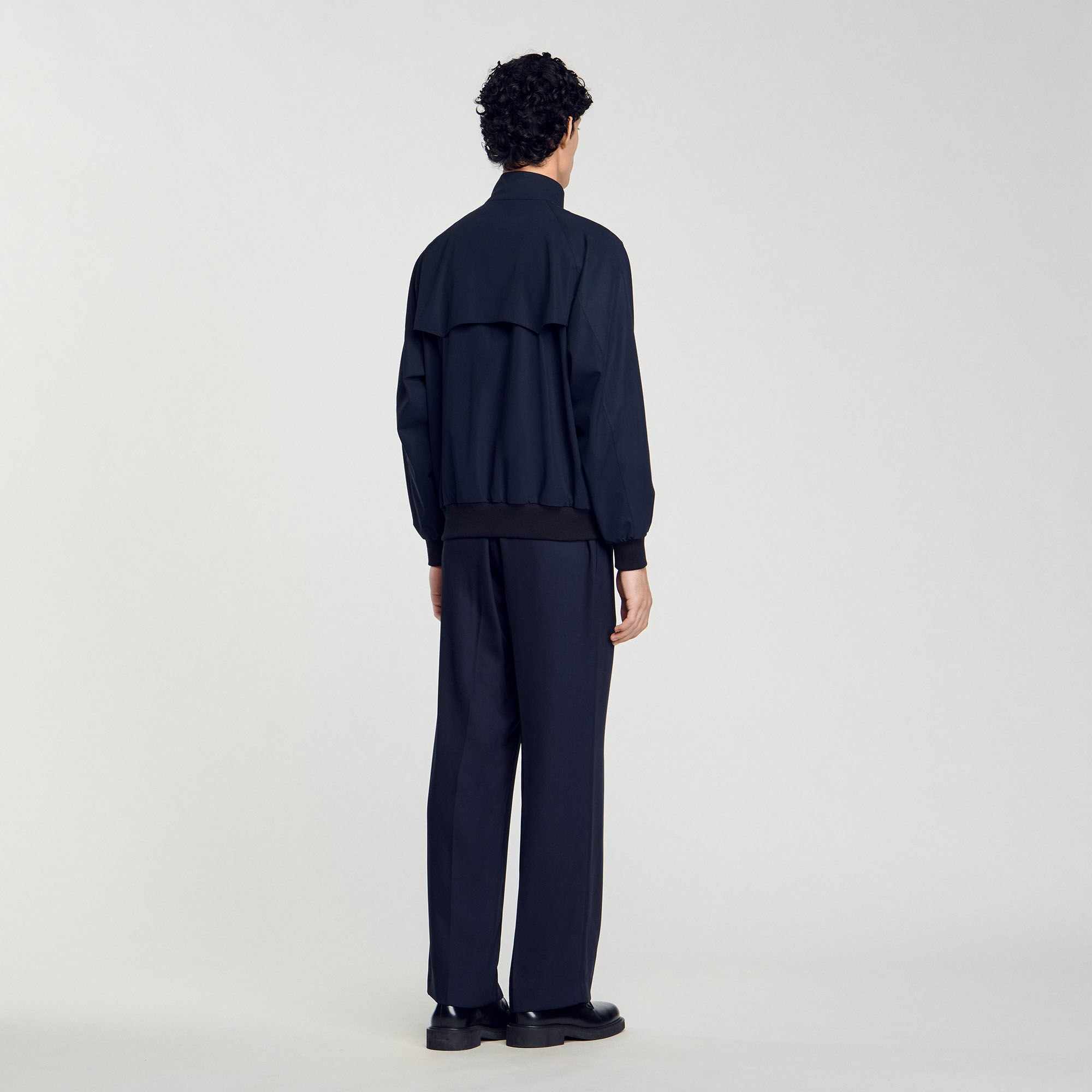 High-neck jacket