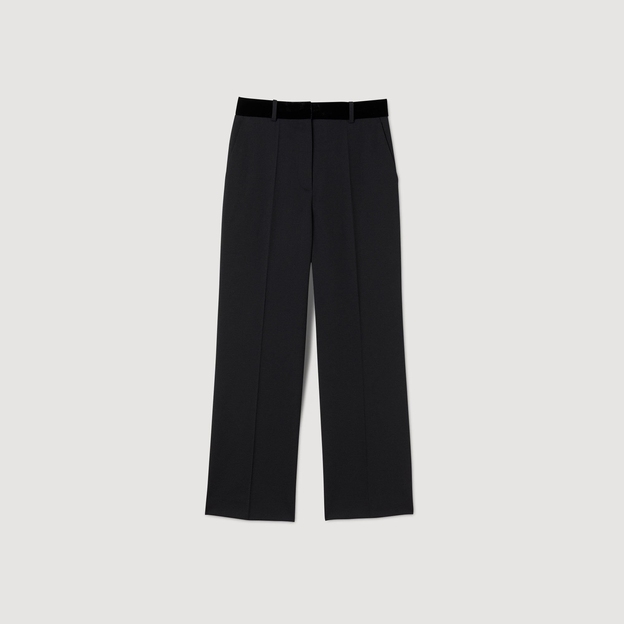 Straight-leg pants
