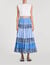 Long patchwork skirt