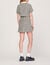 Tweed trompe l'œil dress