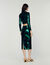 Sequin midi skirt