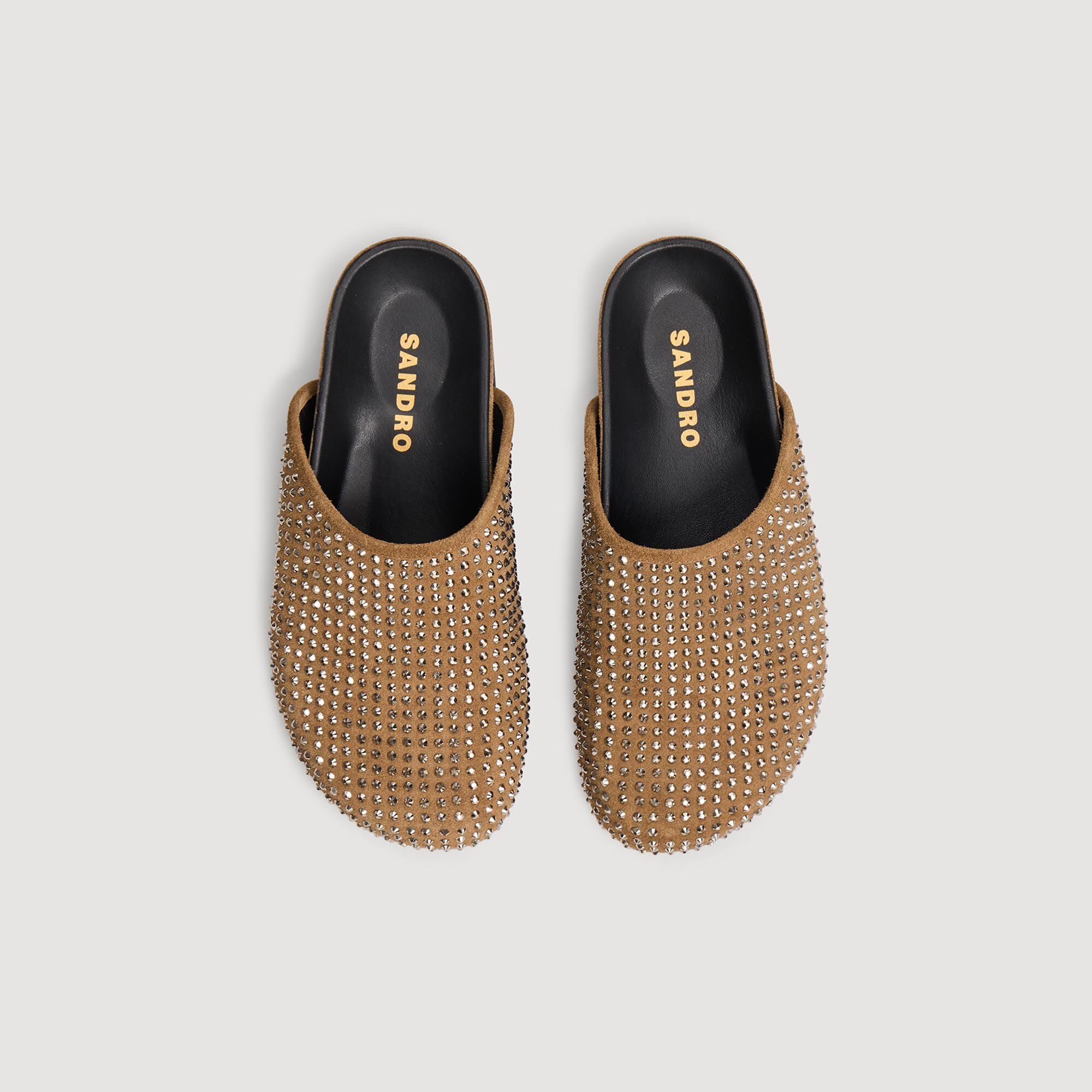 Rhinestone mules