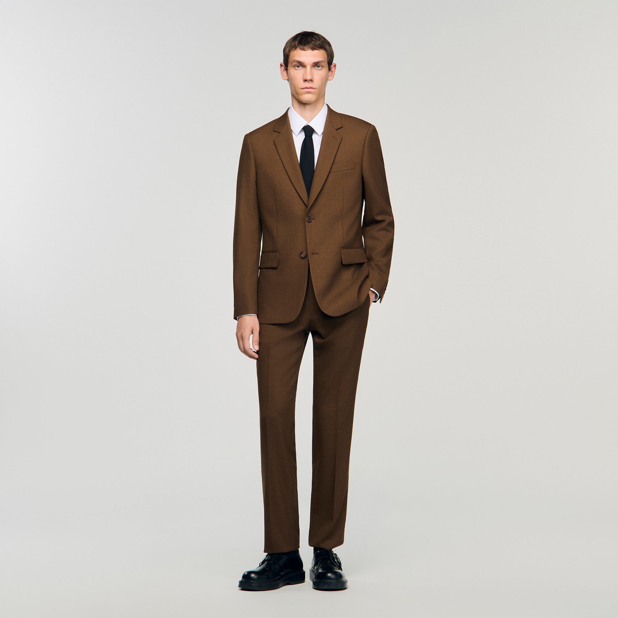 Wool suit jacket