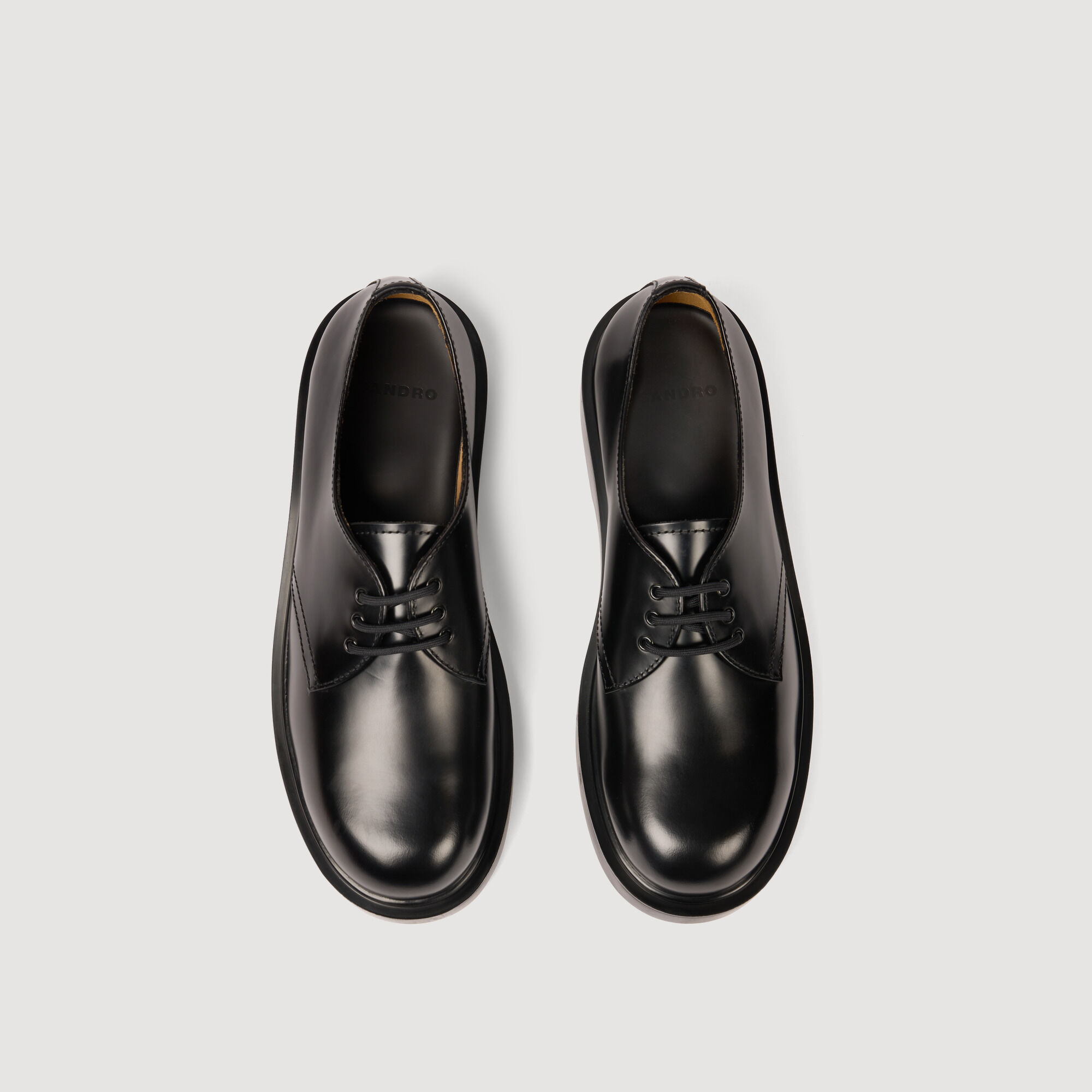 Patent leather loafers