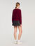 Wool and cashmere button sweater