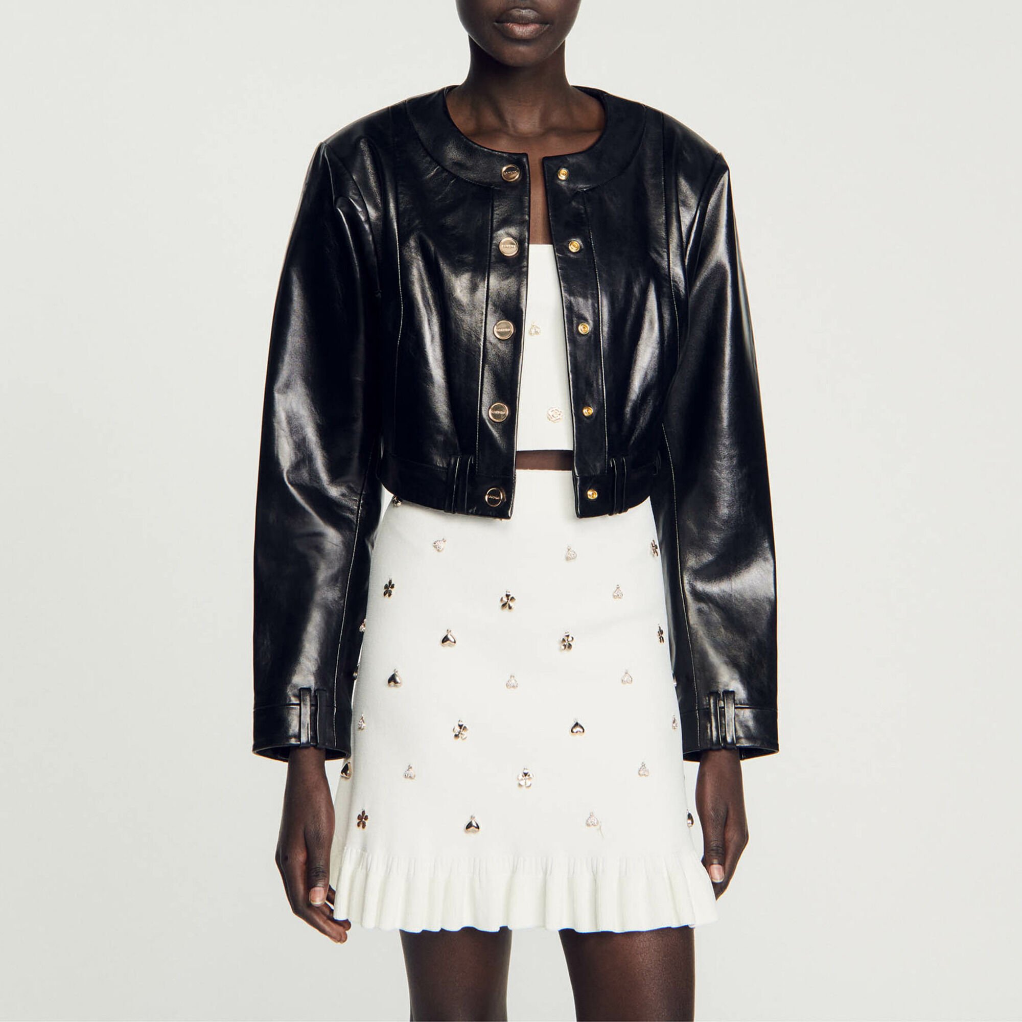 Leather jacket