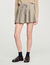 Short pleated skirt
