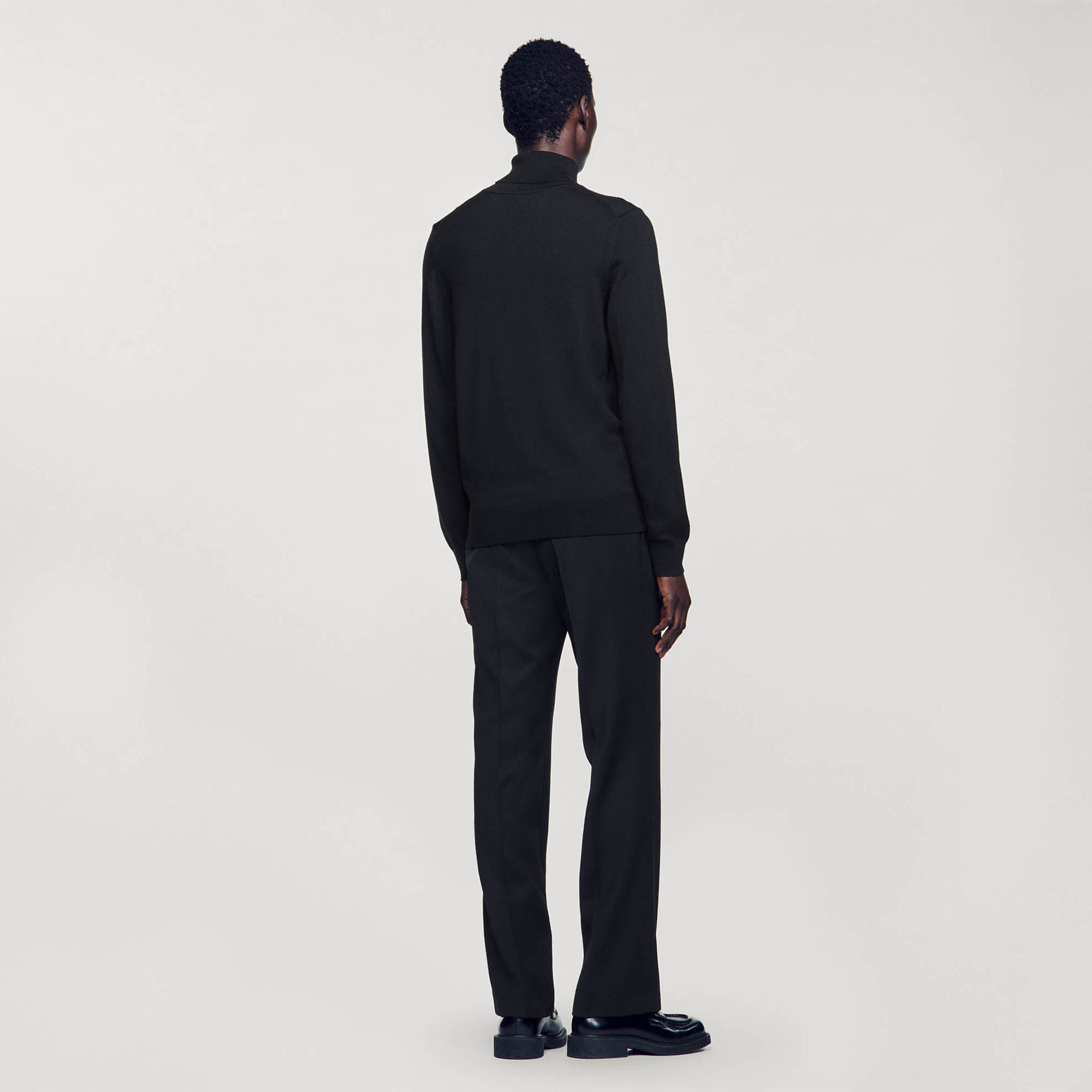 Turtleneck wool sweater