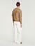 Zip-up split suede jacket