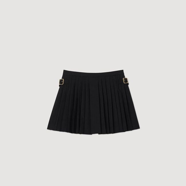 Pleated skort