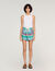 Floral print shorts