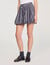 Striped rhinestone bubble skirt