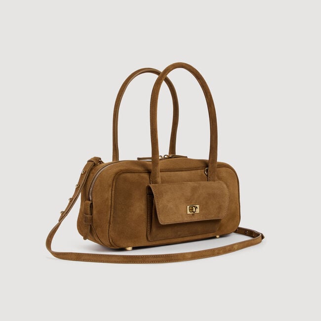 EZMEHRALDA suede bag