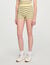 Striped knit shorts