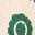 Ecru / Green
