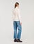 Cable-knit turtleneck sweater