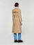 Long bouclé coat