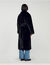 Long faux fur coat