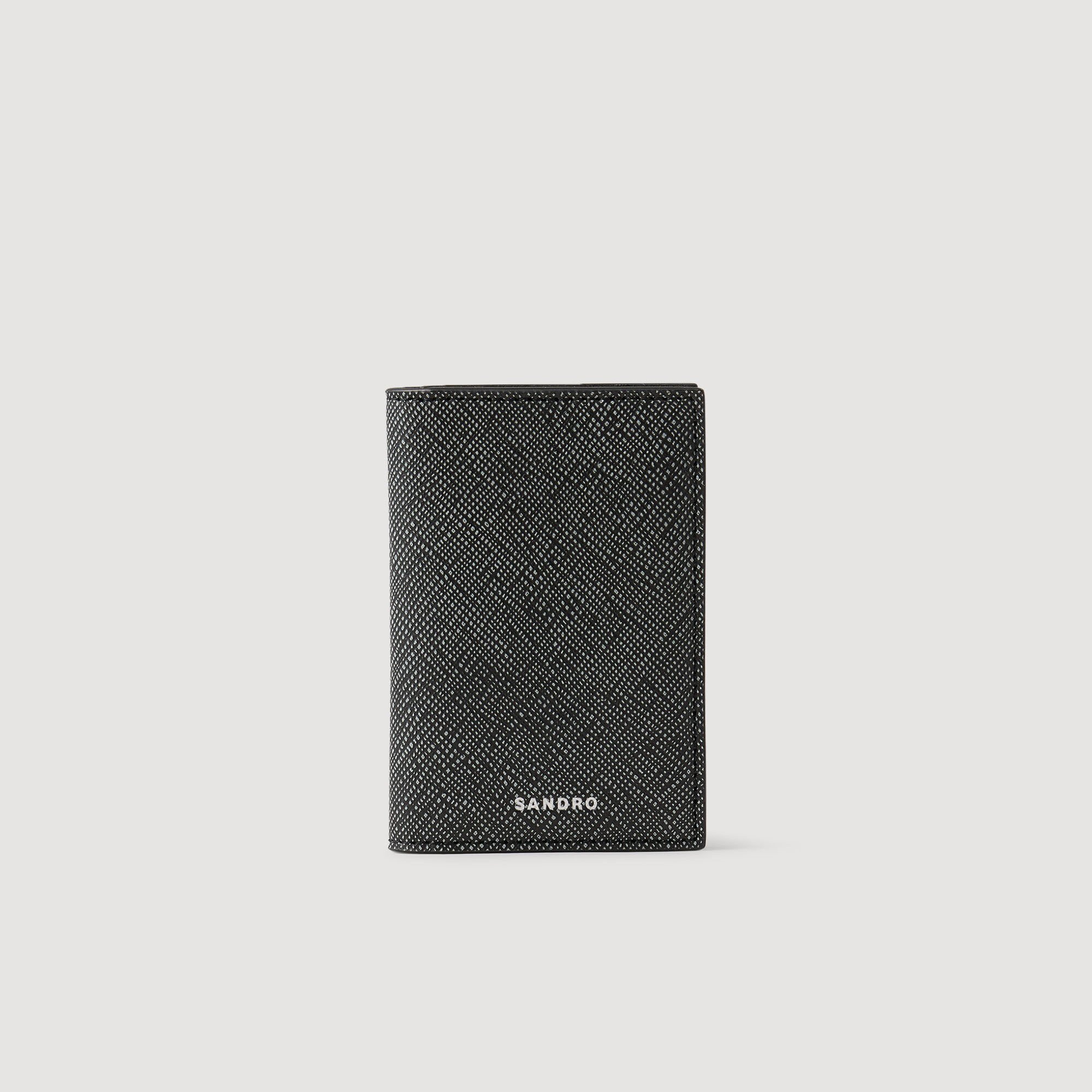 Reconstituted leather leather wallet