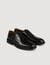 Glazed leather dress shoes