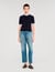 Two-tone cropped sweater