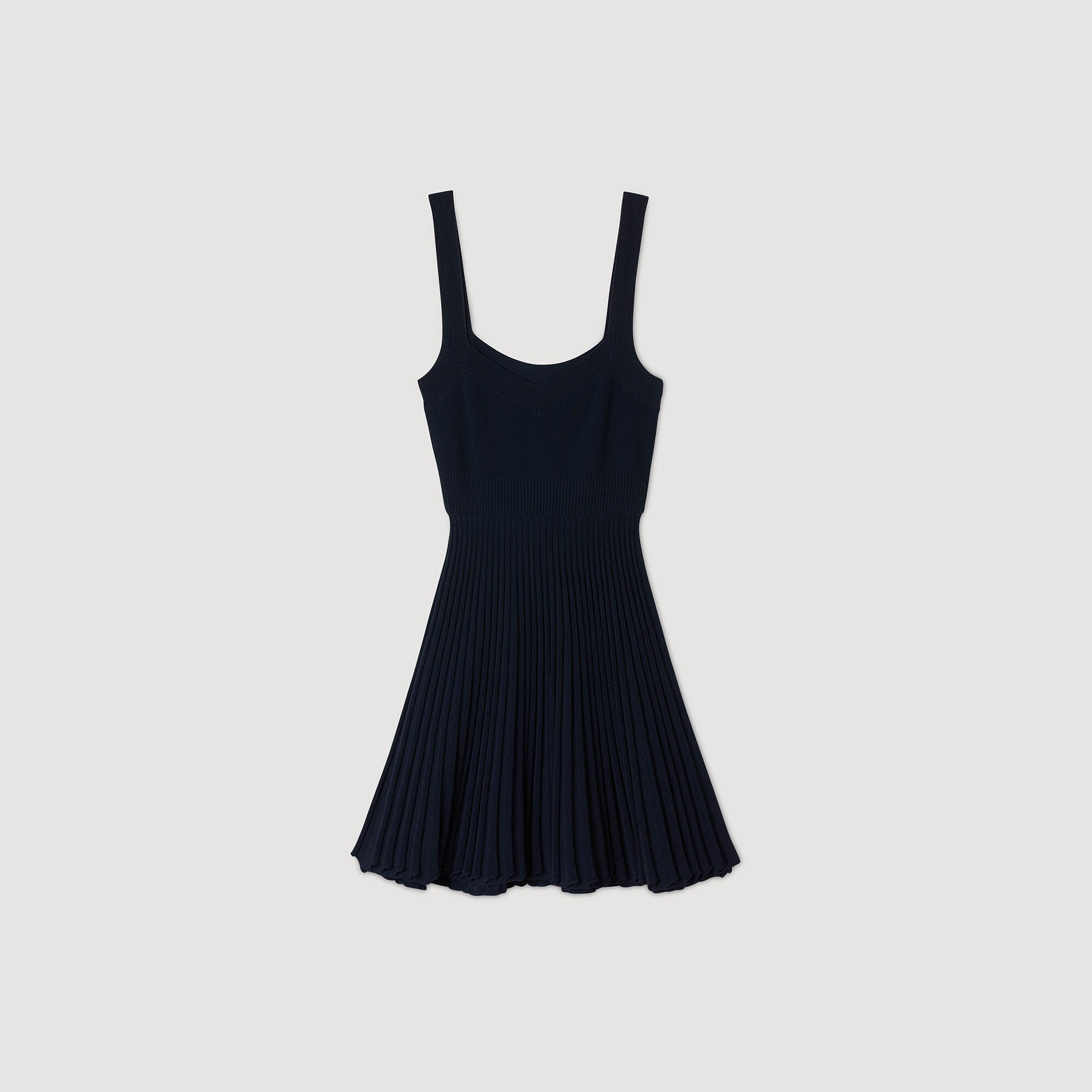 Mini knit dress