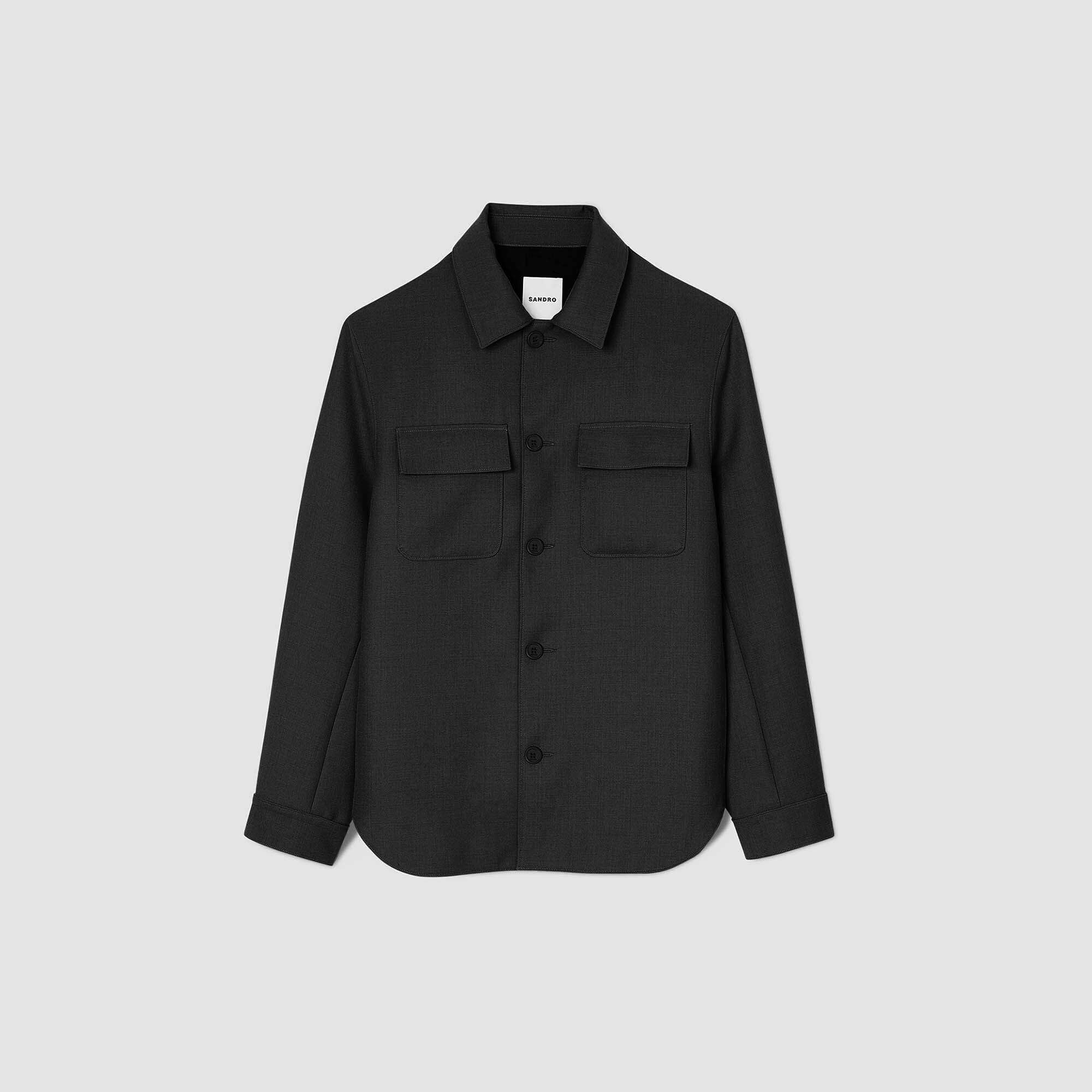 Buttoned oversized shirt