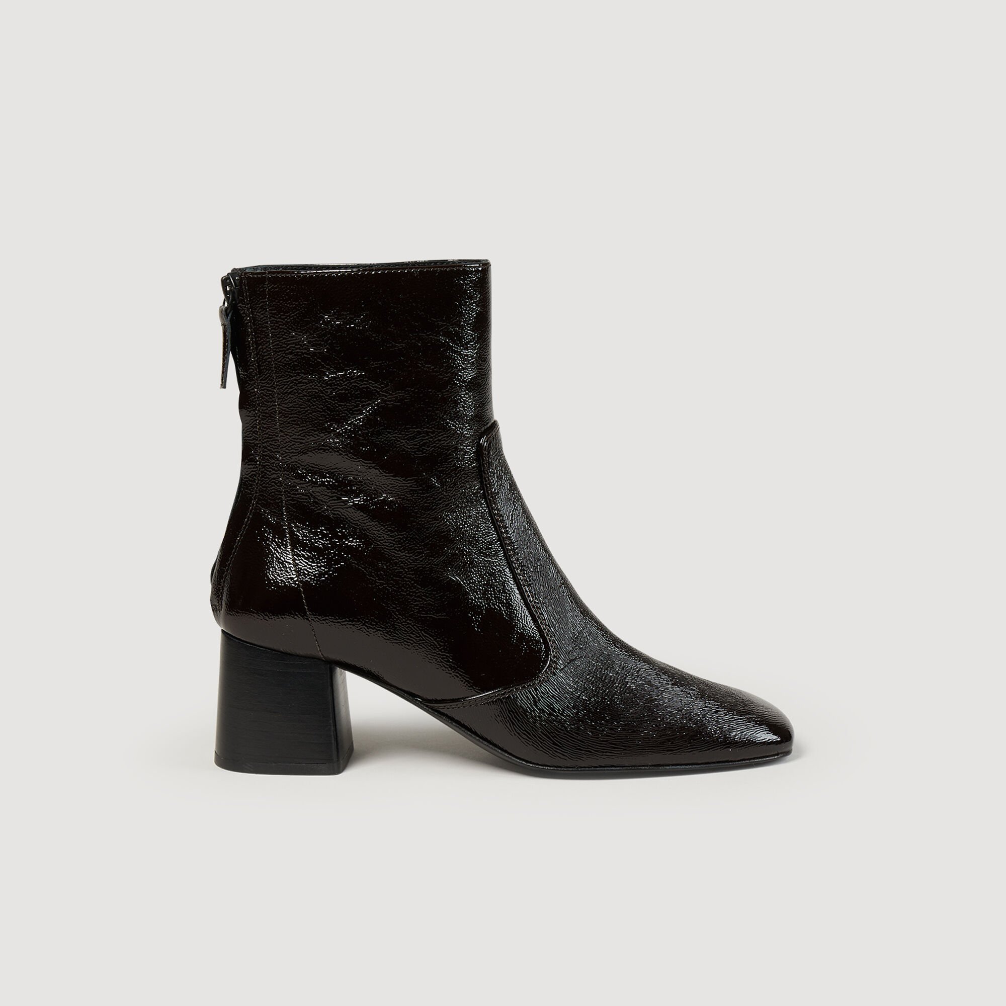 un+ba アンバ UN T-TOE 29cm 黒 Black ブラック Tyrant Black Boxed Leather Ankle Boots | Bared Footwear