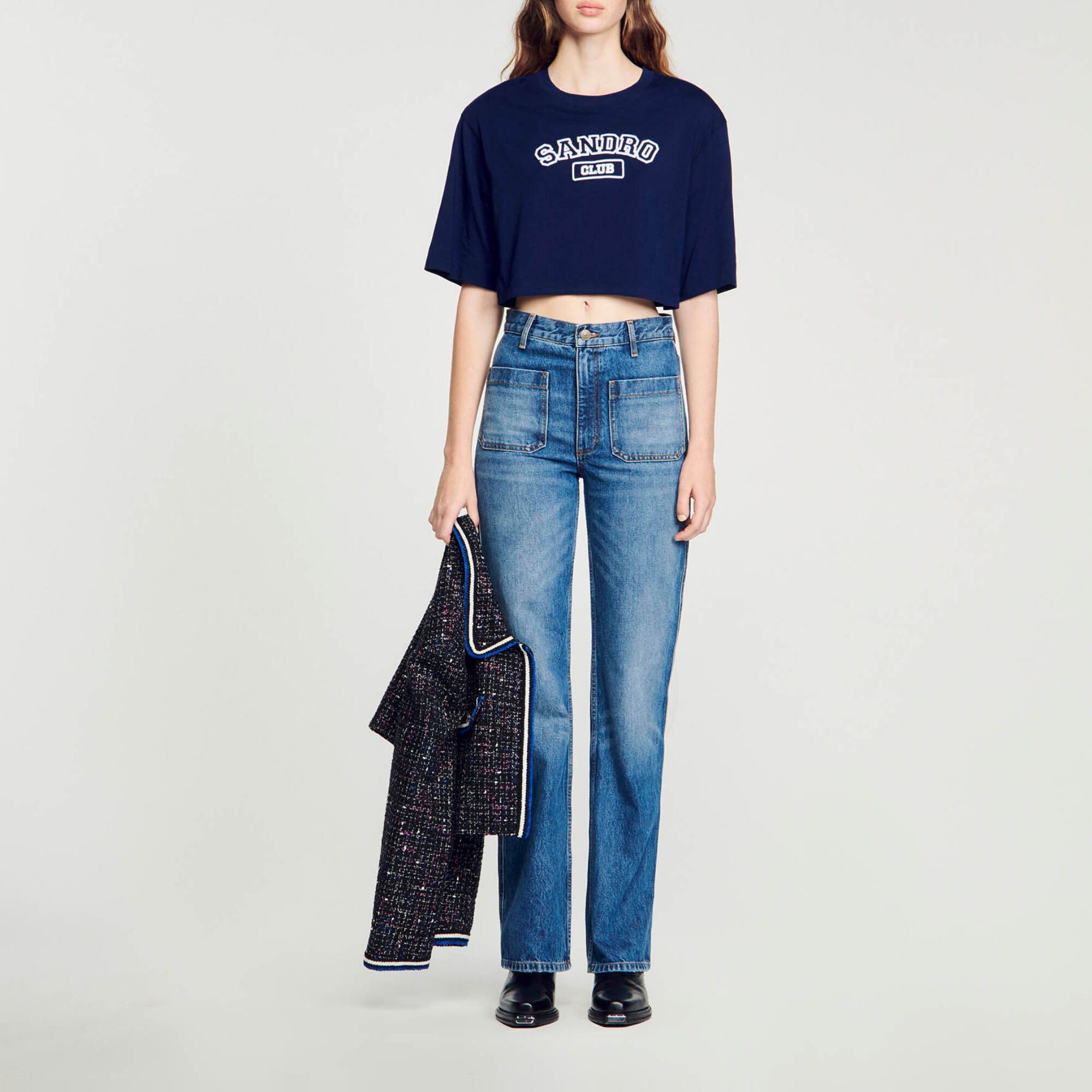 Cropped T-shirt