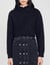 Cropped sweater with sequins 