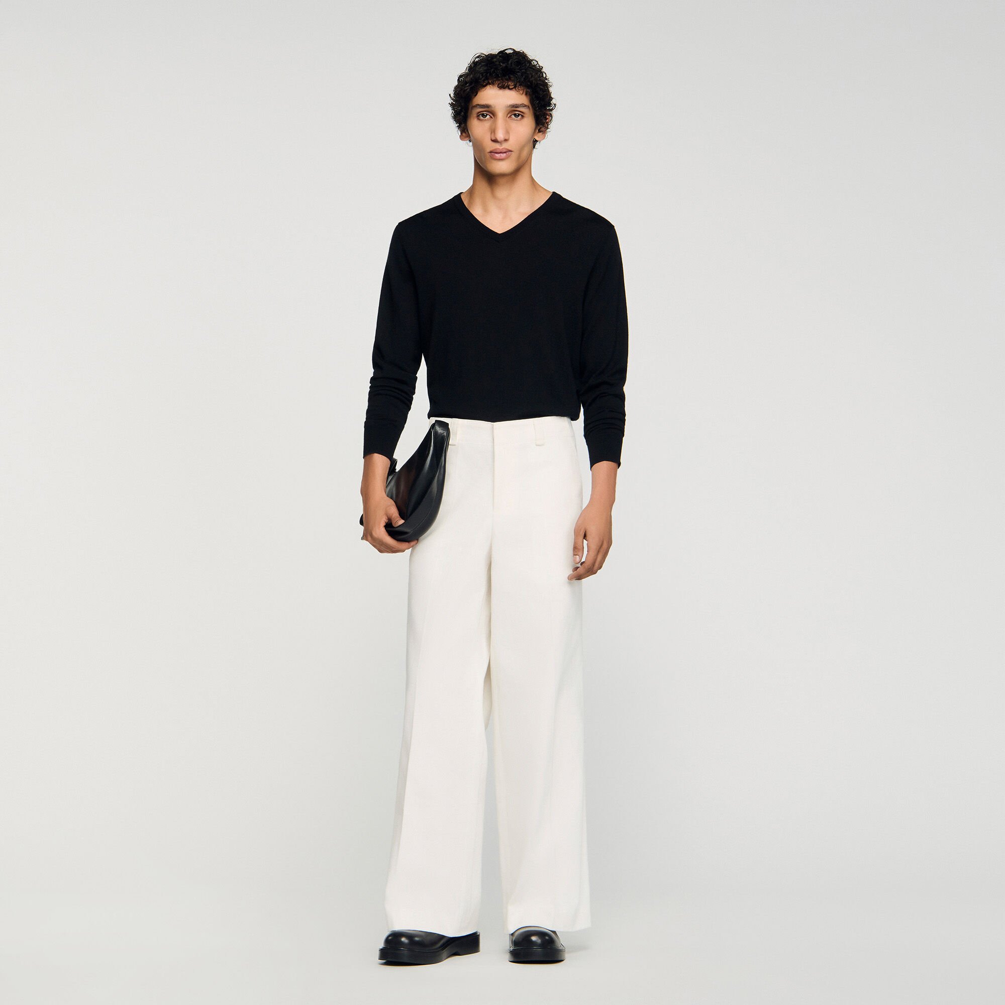 Wide-leg trousers