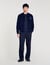 Double-faced snake-detail jacket