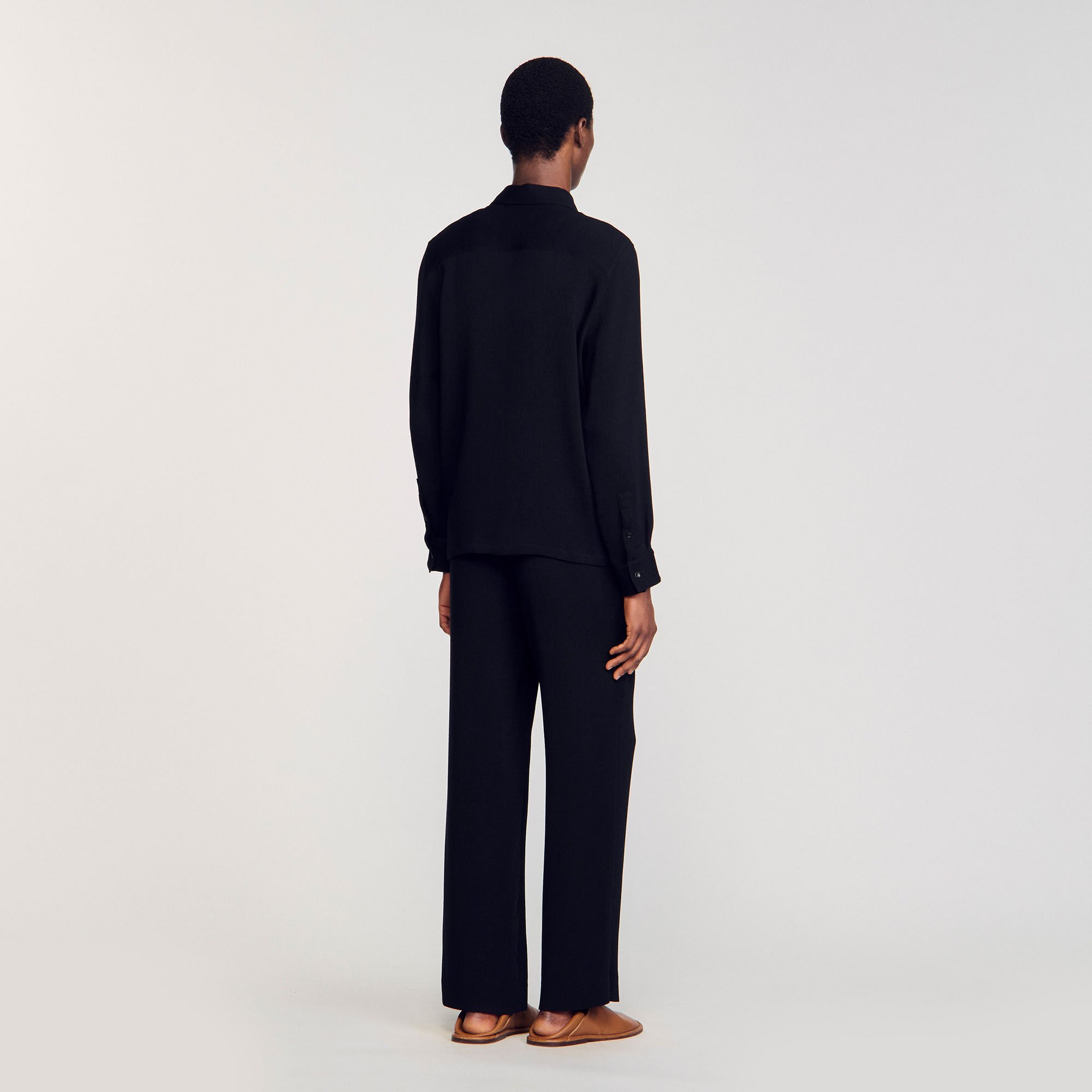 Pleated shirt